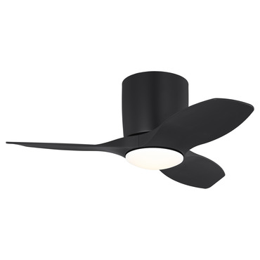 Titus Small Hugger Ceiling Fan | Generation Lighting at Lightology Titus Small Hugger Ceiling Fan