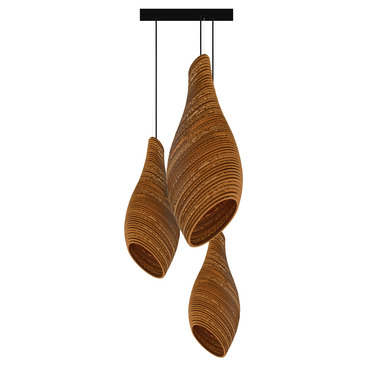 Nest Mixed Cluster Circular Scraplight Pendant