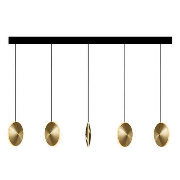 Chrona Dish Linear Pendant