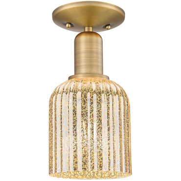 Bridal Veil Small Semi Flush Ceiling Light