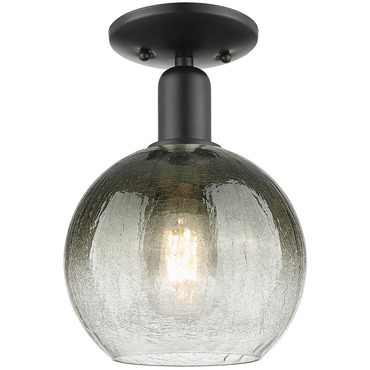 Brookhaven Globe Semi Flush Ceiling Light