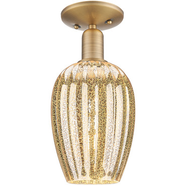 Preston Flute Semi Flush Ceiling Light | Innovations Lighting at Lightology Preston Flute Semi Flush Ceiling Light