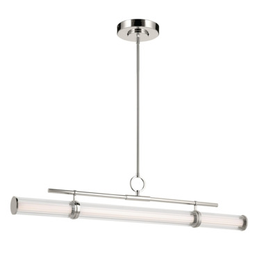 Riven Linear Chandelier | Kichler at Lightology Riven Linear Chandelier