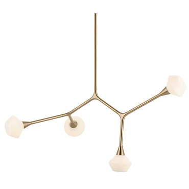 Cassius Convertible Chandelier | Kichler at Lightology Cassius Convertible Chandelier