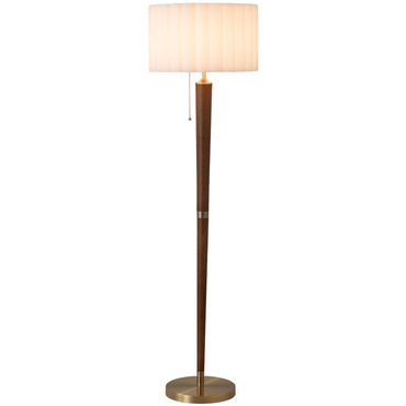 Scalloped Floor Lamp | Nova of California at Lightology Scalloped Floor Lamp
