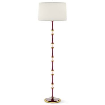 Kane Fabric Floor Lamp | Robert Abbey at Lightology Kane Fabric Floor Lamp