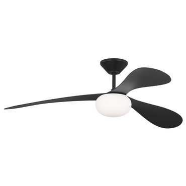 Drape Smart Ceiling Fan with Color Select Light | Visual Comfort Fan at Lightology Drape Smart Ceiling Fan with Color Select Light