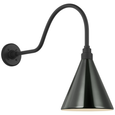 Academy Outdoor Flynn Savannah Conical Wall Light