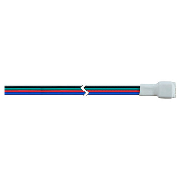 Light Channel Female Power Connector RGB/Tunable White | PureEdge Lighting at Lightology Light Channel Female Power Connector RGB/Tunable White