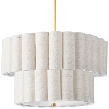 Pacifica Tiered Pendant | Dainolite at Lightology Pacifica Tiered Pendant