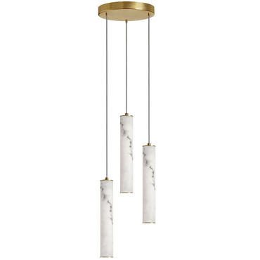 Reuben Multi Light Pendant | Dainolite at Lightology Reuben Multi Light Pendant