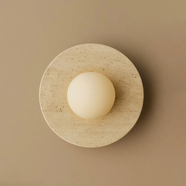 Maria Disc Wall Sconce - Overstock | Dounia Home at Lightology Maria Disc Wall Sconce - Overstock