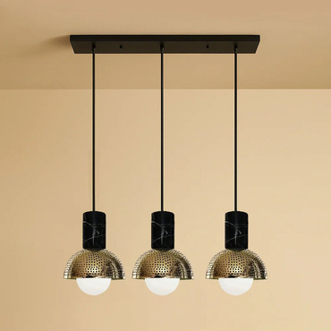 Maria Linear Chandelier | Dounia Home at Lightology Maria Linear Chandelier