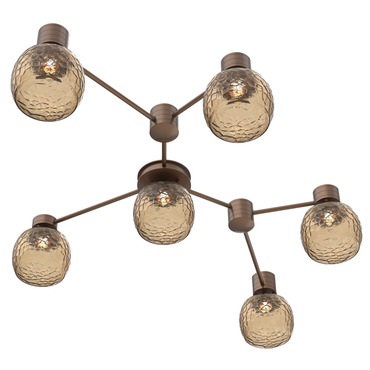 Vessel Hub & Spoke Linear Ceiling Flush / Wall Sconce | Hammerton Studio at Lightology Vessel Hub & Spoke Linear Ceiling Flush / Wall Sconce