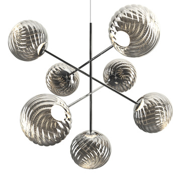 Whirl Large Chandelier | Tom Dixon at Lightology Whirl Large Chandelier