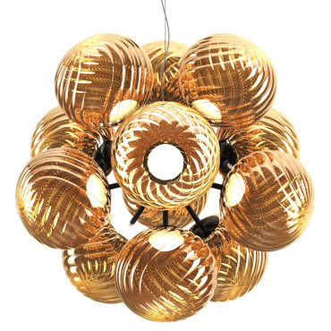 Whirl Burst Chandelier | Tom Dixon at Lightology Whirl Burst Chandelier