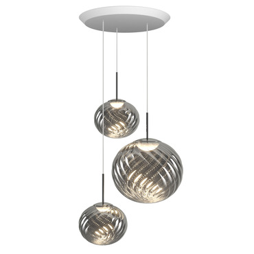 Whirl Multi Light Pendant | Tom Dixon at Lightology Whirl Multi Light Pendant