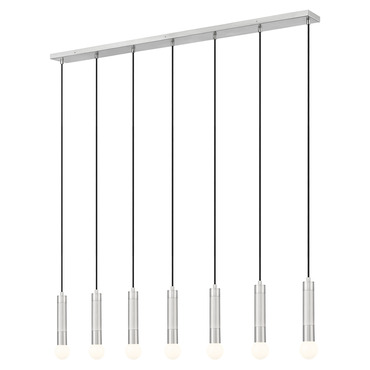 Stari Linear Multi-Light Chandelier | Z-Lite at Lightology Stari Linear Multi-Light Chandelier