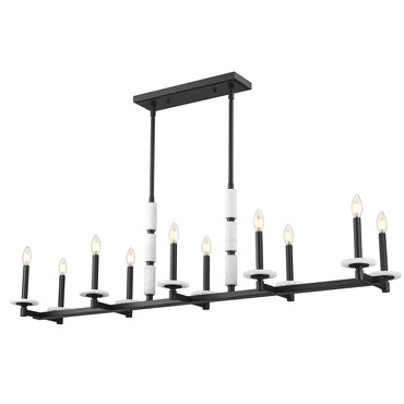 Kaden Linear Chandelier | Z-Lite at Lightology Kaden Linear Chandelier