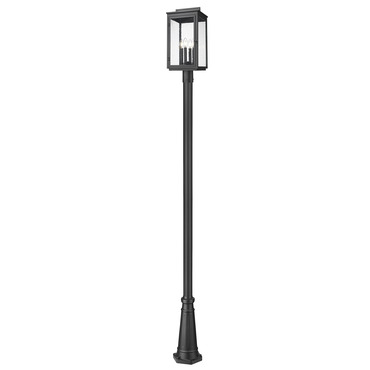 Hartwell Outdoor Post Light with Ornate Post