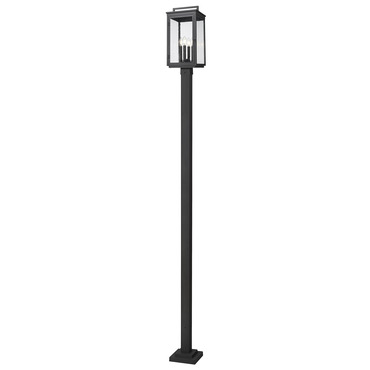 Hartwell Outdoor Post Light with Square Post