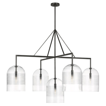 Leano Chandelier | Visual Comfort Modern at Lightology Leano Chandelier