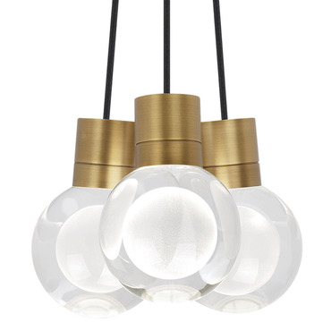 Mina 2700K Multi-Light Pendant | Visual Comfort Modern at Lightology Mina 2700K Multi-Light Pendant