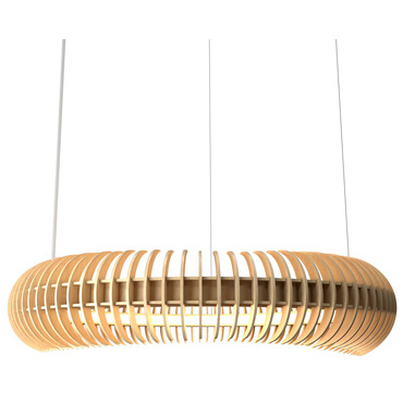 Stecche Di Legno Ring Pendant | Accord Iluminacao at Lightology Stecche Di Legno Ring Pendant