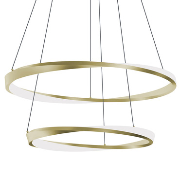 Oberon Color-Select Double Pendant | AFX at Lightology Oberon Color-Select Double Pendant