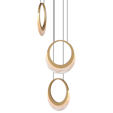 Lyra Multi-Light Pendant | Et2 at Lightology Lyra Multi-Light Pendant
