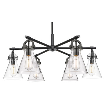 Newton Cone Arched Chandelier
