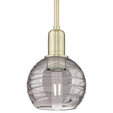 Athens Arcadia Rod Deco Swirl Pendant