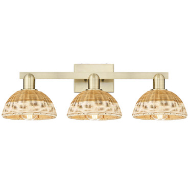 Natural Ballston Dome 716 Bathroom Vanity Light