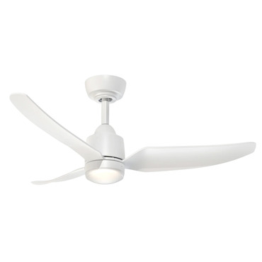 Hugo LED Indoor / Outdoor Ceiling Fan | Kuzco Lighting at Lightology Hugo LED Indoor / Outdoor Ceiling Fan