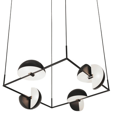 Trapeze Quartette Pendant | Oblure at Lightology Trapeze Quartette Pendant