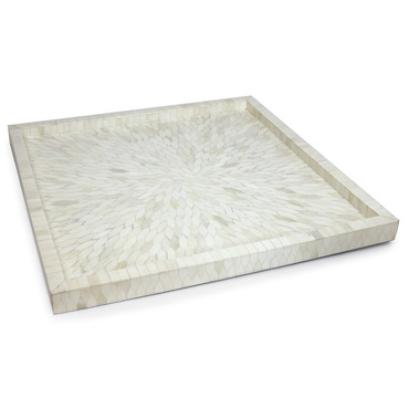 Montara Bone Serving Tray | Regina Andrew at Lightology Montara Bone Serving Tray