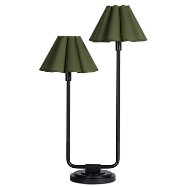 Polly Double Arm Table Lamp | Regina Andrew at Lightology Polly Double Arm Table Lamp