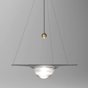 Momento Small Pendant - Floor Model | Wonderglass at Lightology Momento Small Pendant - Floor Model