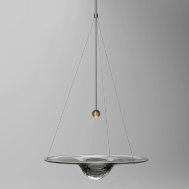 Momento Small Pendant - Floor Model | Wonderglass at Lightology Momento Small Pendant - Floor Model