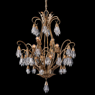 Tulipani Chandelier | Allegri at Lightology Tulipani Chandelier