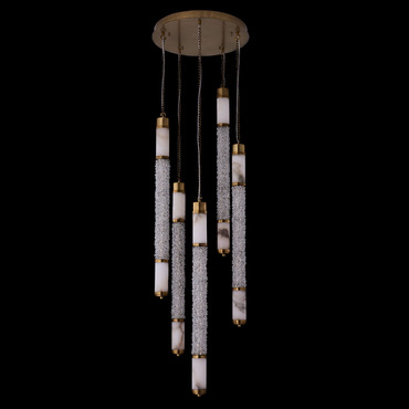 Tubo Foyer Light | Allegri at Lightology Tubo Foyer Light