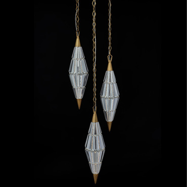 Allungato Multi Light Pendant | Allegri at Lightology Allungato Multi Light Pendant