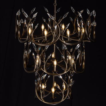 Chalet Chandelier | Allegri at Lightology Chalet Chandelier