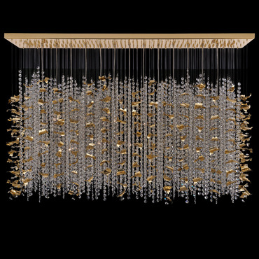 Floating Leaves Flush Ceiling Light