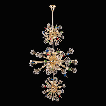 Constellation Colorata 3 - Tier Pendant | Allegri at Lightology Constellation Colorata 3 - Tier Pendant