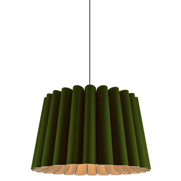 Renata Long Acoustic Pendant | Bruck at Lightology Renata Long Acoustic Pendant
