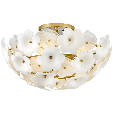 Marianne Semi Flush Ceiling Light | Fredrick Ramond at Lightology Marianne Semi Flush Ceiling Light