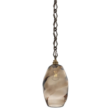 Ellisse Diamond Chain Pendant | Hammerton Studio at Lightology Ellisse Diamond Chain Pendant