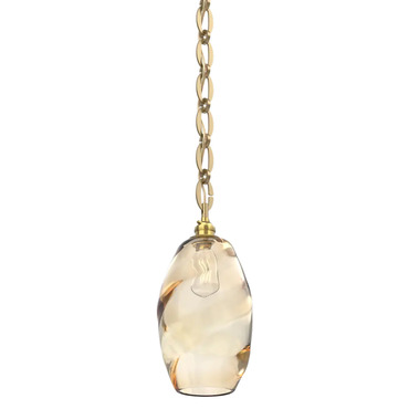 Ellisse Oval Chain Pendant | Hammerton Studio at Lightology Ellisse Oval Chain Pendant