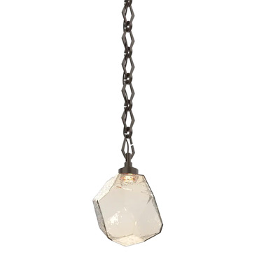 Gem Diamond Chain Pendant | Hammerton Studio at Lightology Gem Diamond Chain Pendant